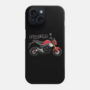 Honda Grom 19 red, s Phone Case