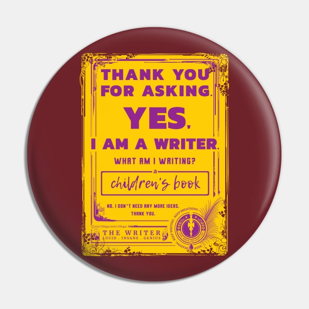 Writing children's books Pin by vjvgraphiks