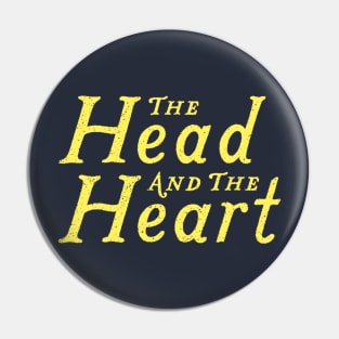 the head and the hearttttt Pin