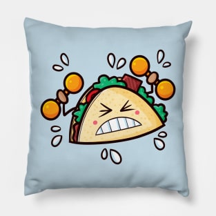 Taco Dumbell Pillow