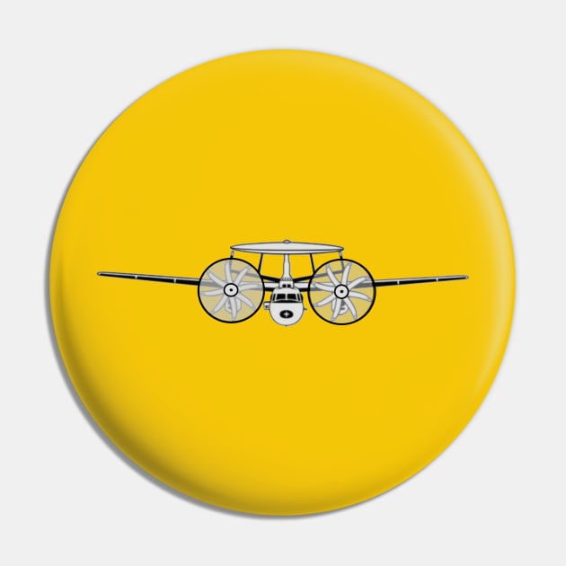 Northrop Grumman E-2 Hawkeye Pin by Airdale Navy