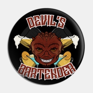 Devil's Bartender Pin