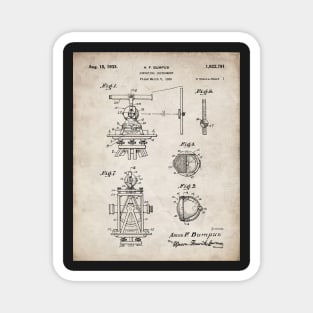 Surveying Patent - Surveyor Construction Builder Art - Antique Magnet