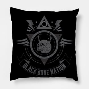 Skully - B&W Pillow