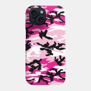 Pink camo Military Phone Case