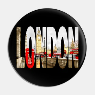 LONDON - London Reds with Big Ben Pin