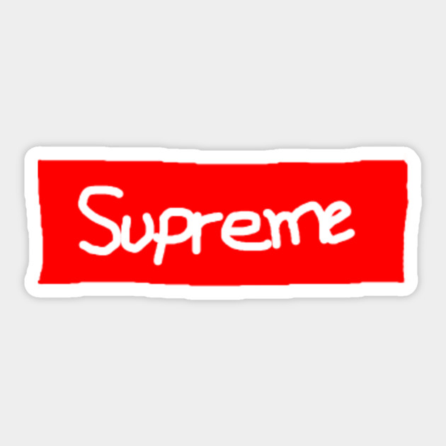 Supreme Original - Supreme - Sticker | TeePublic