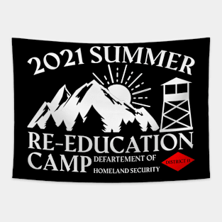 2021 Summer Re-Education Camp Department of Homeland Scurity Tapestry