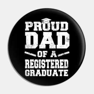 Mens Premature Newborn Nurse Gift Proud Dad Registered Graduate Pin