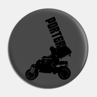 Porter on reverse trike - Dark Version. Pin