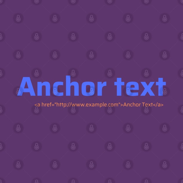 Anchor Text by CyberChobi