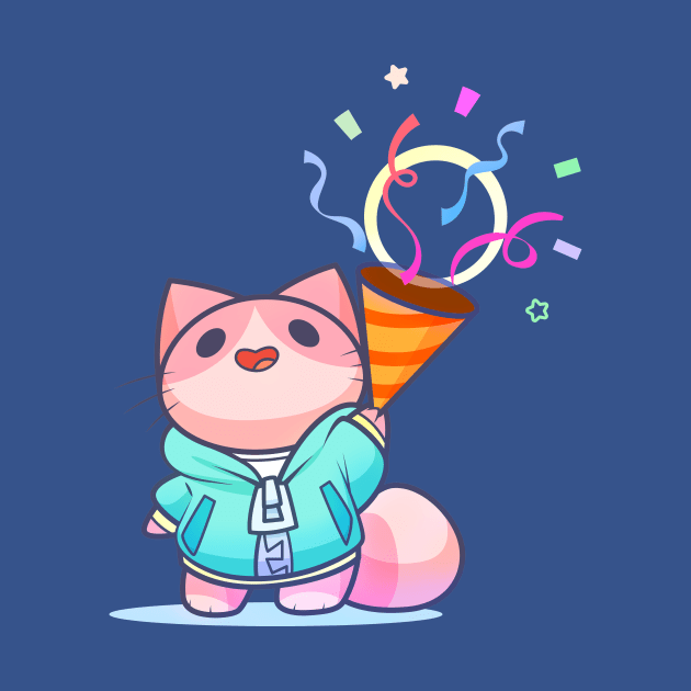 Celebration Cat by Everything A Cat