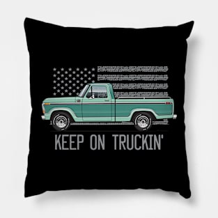 Keep on Truckin' Pillow