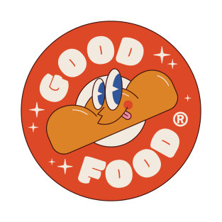 Good food Sticker T-Shirt