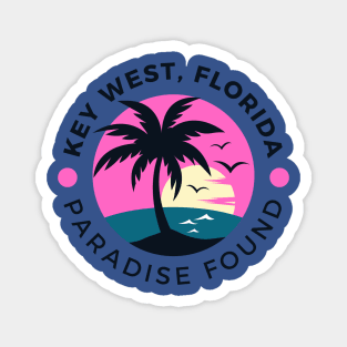 Key West Florida Paradise Found Design Magnet