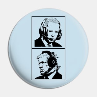 Biden Trump Gaming AI Presidents Deep Fake Pin