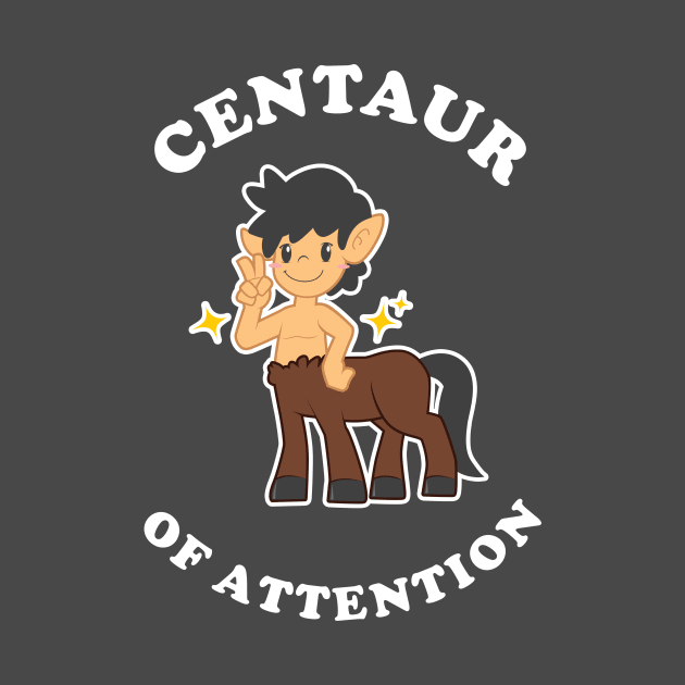 Centaur Of Attention by dumbshirts