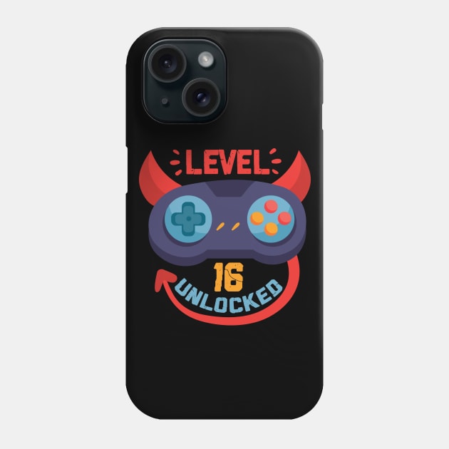 Level 16 Unlocked Phone Case by jrsv22