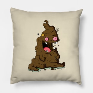 Stinky Poop Monster Pillow