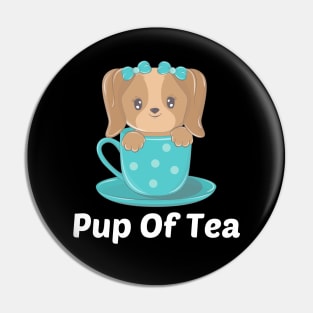 Pup Of Tea - Puppy Pun Pin