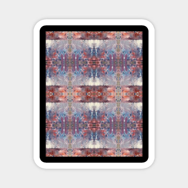 Abstract Pattern 14 Magnet by NightserFineArts