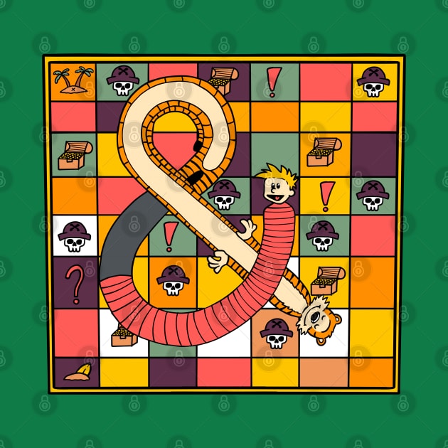 Snakes and Ladders Game by soggyfroggie
