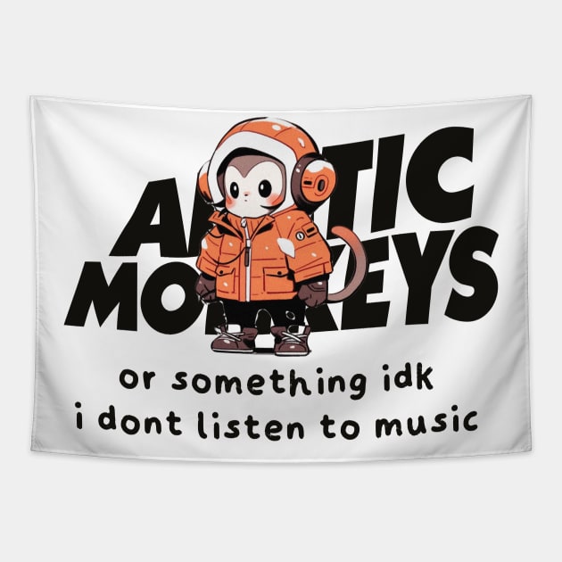 Arctic Monkeys or Something idk i dont listen to music Tapestry by Tandit Store