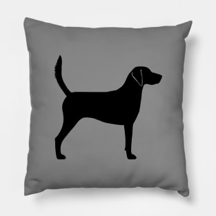 Harrier Dog Breed Silhouette Pillow