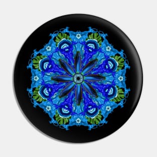 Fish Eye Mandala Pin