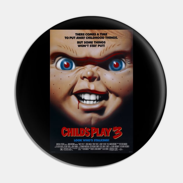 Child's Play 3 Movie Poster Pin by petersarkozi82@gmail.com