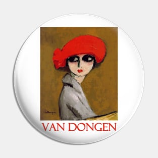 Le Coquelicot by Kees van Dongen Pin