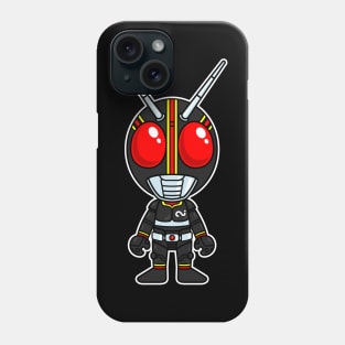 Kamen Rider Black Chibi Phone Case