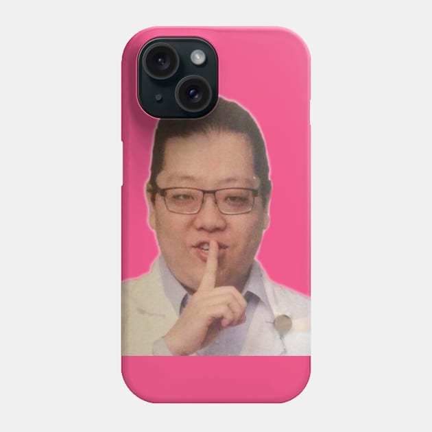 Shhh Phone Case by CaptGoldfish