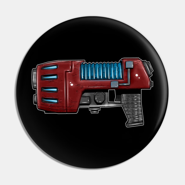 Plasma Pistol Pin by SimonBreeze