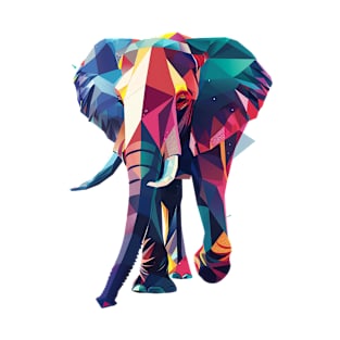 Geometric Elephant T-Shirt