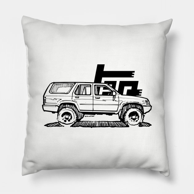 2nd Gen 4Runner TRD Pillow by robert1117