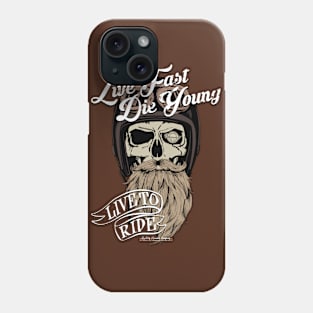 Live Fast Die Young Live Phone Case