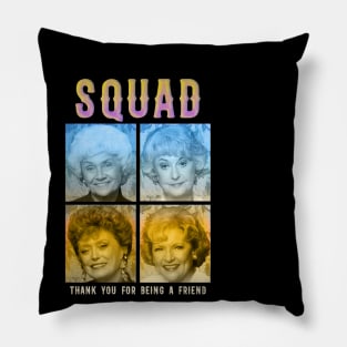 golden pride squad thank you for being a friend Pillow