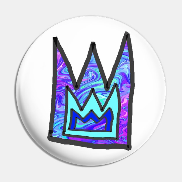 graffiti crown Pin by LowEndGraphics