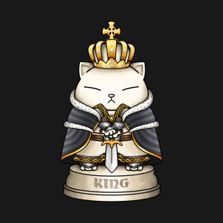 Chess Cat King T-Shirt