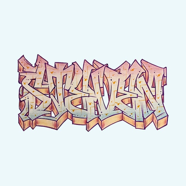 STEVEN - GRAFFITI NAME by PHECK by PheckArt