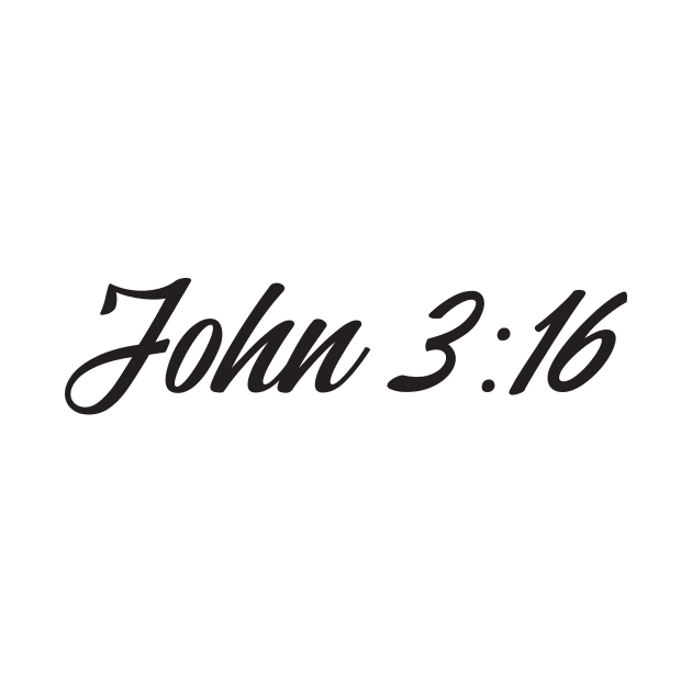 John 3:16 by OssiesArt