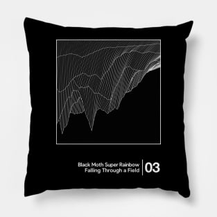 BMSR - Falling Through A Field / Minimalist Style Graphic Design Pillow