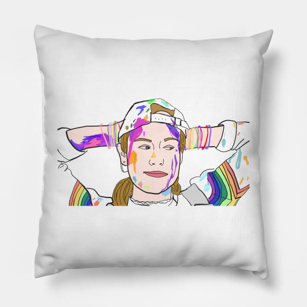 Unicorn Store Pillow by Sofieq