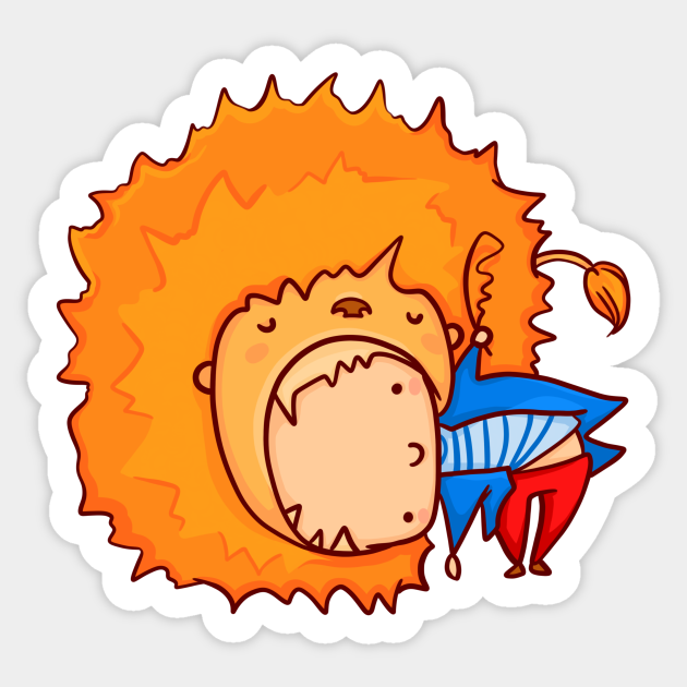 A lion tamer - Lion Tamer - Sticker | TeePublic A lion tamer - Lion Tamer - Sticker | TeePublic