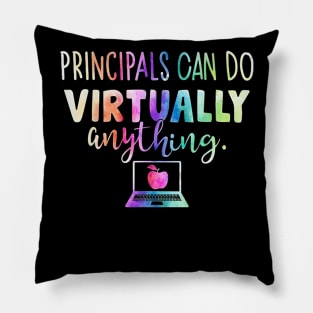 Principals Can Do Virtually Anything Pillow