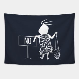 No Means No Tapestry