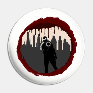 My Zombie Art Pin