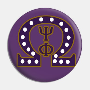 Omega Psi Phi Paraphernalia Pin