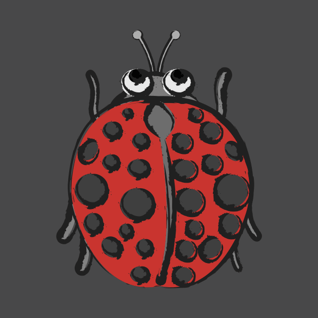 Happy Ladybug by evisionarts